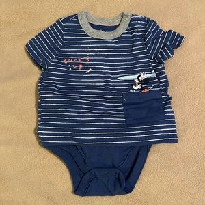Baby Gap Disney baby boy onesie. 3-6 months. Never worn.